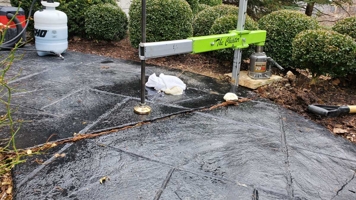 Concrete lifting and leveling services st Louis