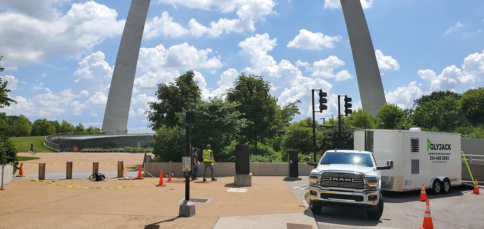 different weather on concrete repair